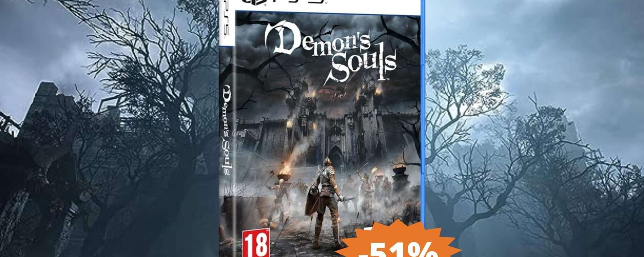 Demon's Souls per PS5: CROLLO del prezzo su Amazon (-51%)