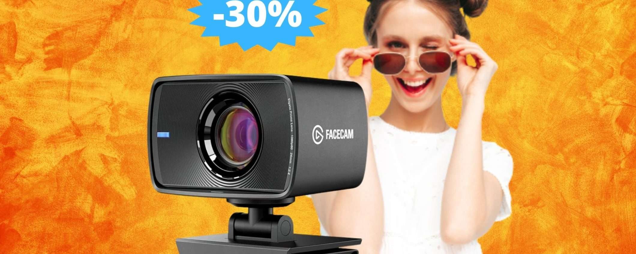 Elgato Facecam: sconto ESCLUSIVO su Amazon (-30%) Elgato Facecam: sconto ESCLUSIVO su Amazon (-30%)