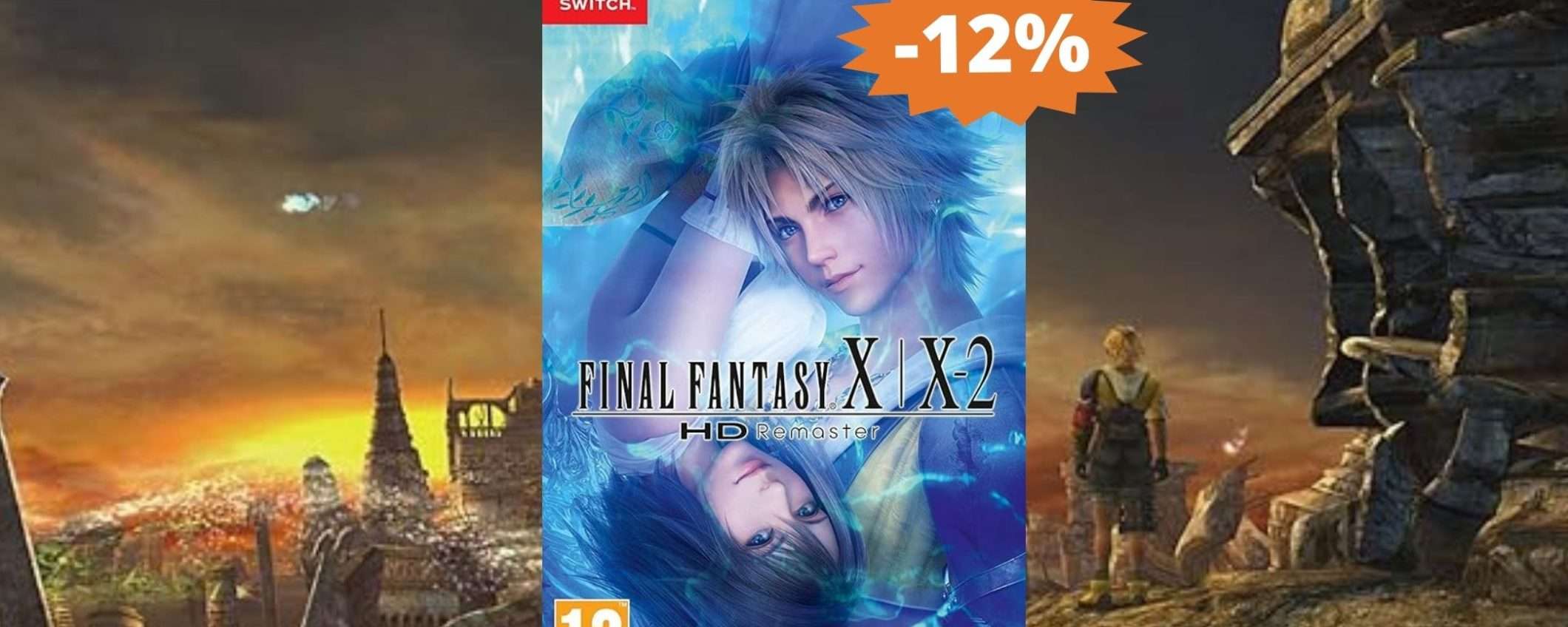 Final Fantasy X/X2 per Nintendo: sconto ESCLUSIVO del 12% Final Fantasy X/X2 per Nintendo: sconto ESCLUSIVO del 12%