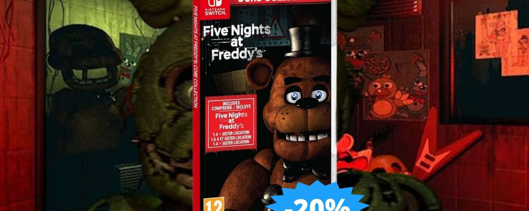 Five Nights at Freddy's per Nintendo: un tuffo nel terrore animatronico