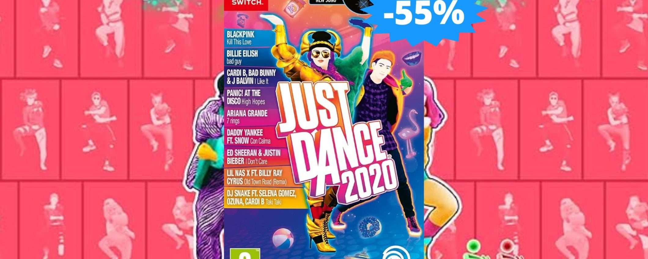 Just Dance 2020 Nintendo Switch: sconto FOLLE del 55% su Amazon Just Dance 2020 Nintendo Switch: sconto FOLLE del 55% su Amazon