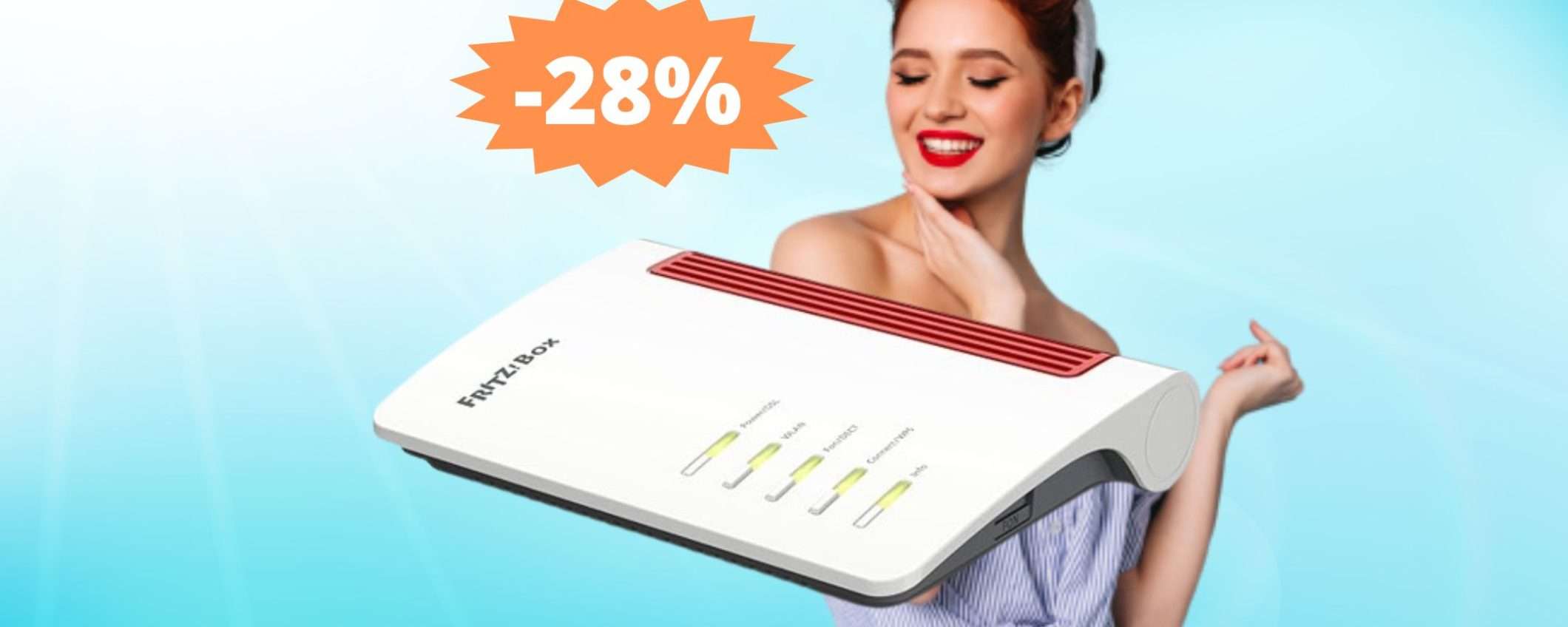 Modem FRITZ!Box 7530 AX: ALTA qualità in MEGA sconto (-28%) Modem FRITZ!Box 7530 AX: ALTA qualità in MEGA sconto (-28%)