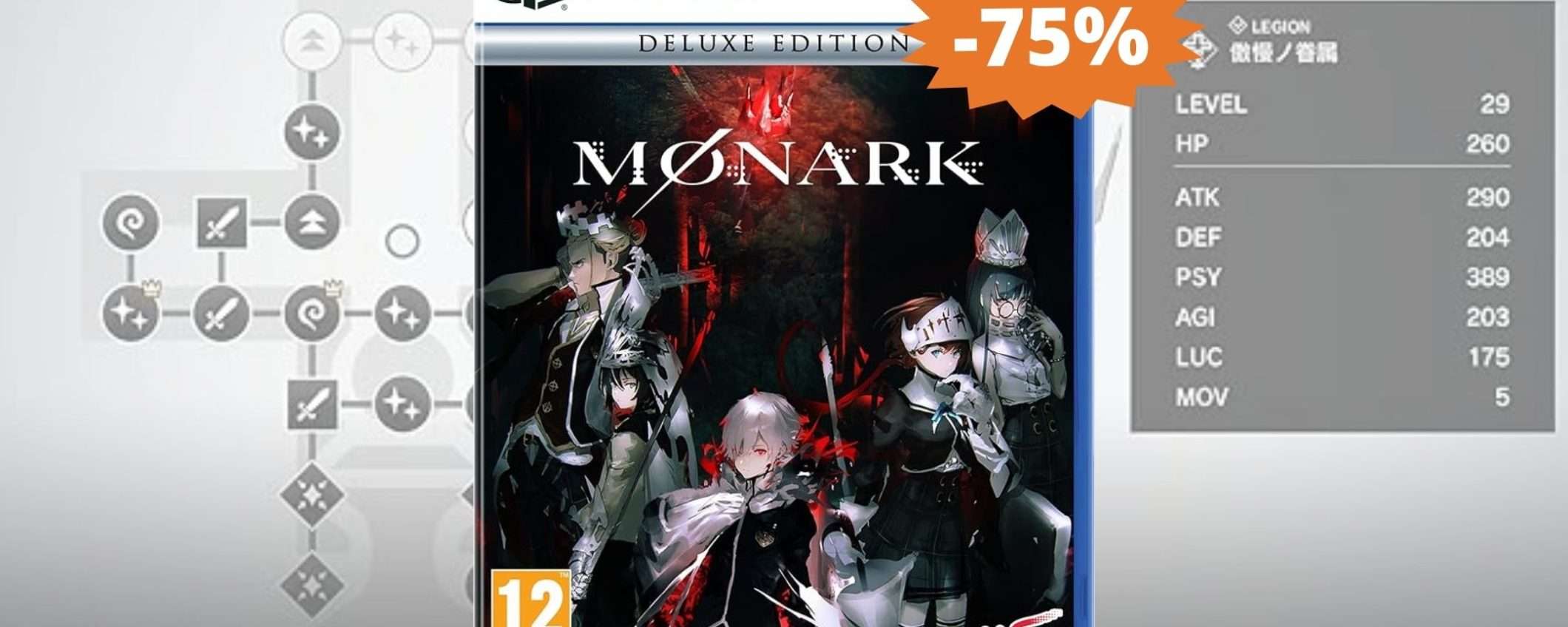 Monark - Deluxe Edition per PS5: un AFFARE epico su Amazon (-75%)