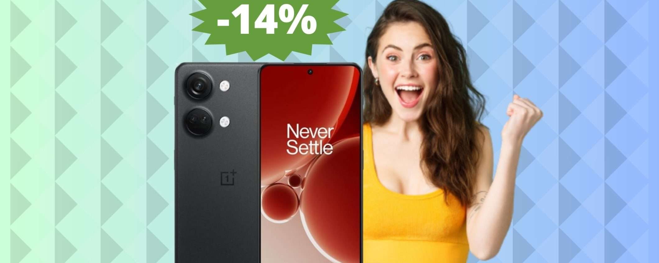 OnePlus Nord 3: elegante, potente e in SUPER sconto (-14%)