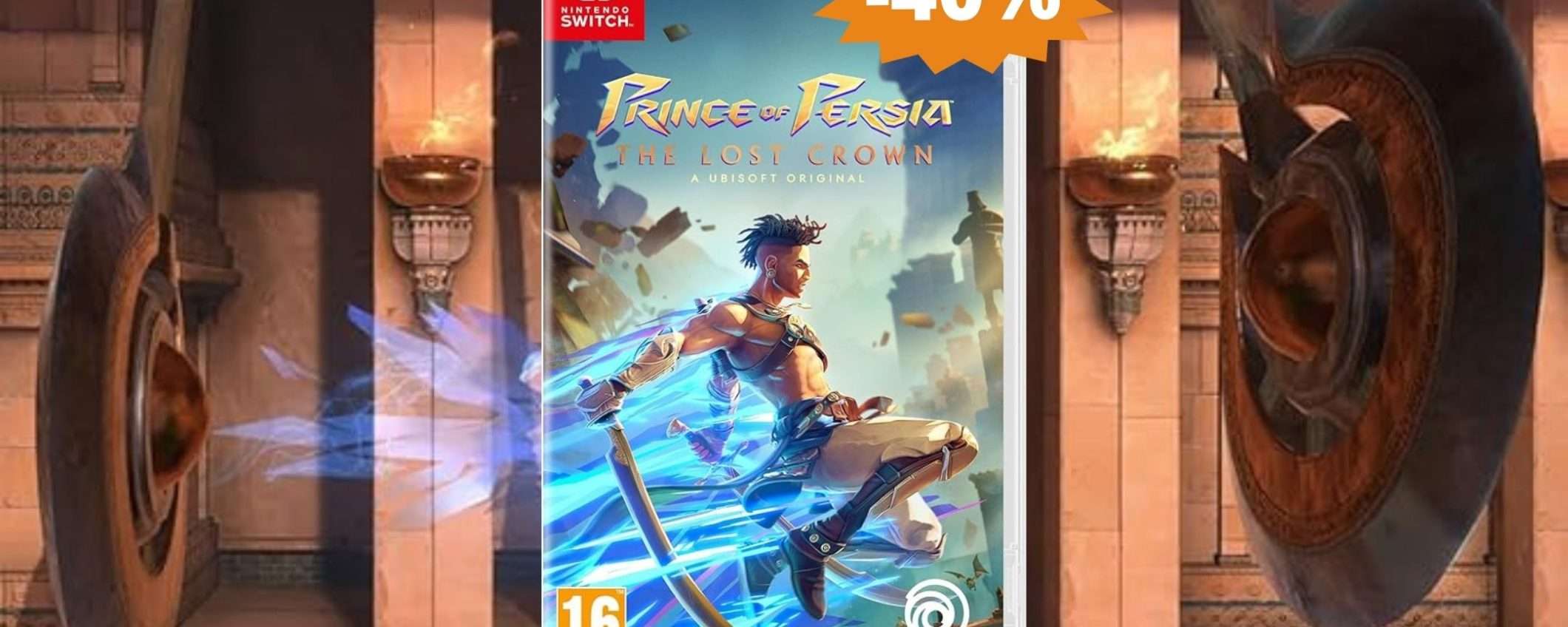Prince of Persia - The Lost Crown per Switch: MEGA sconto del 40% Prince of Persia - The Lost Crown per Switch: MEGA sconto del 40%