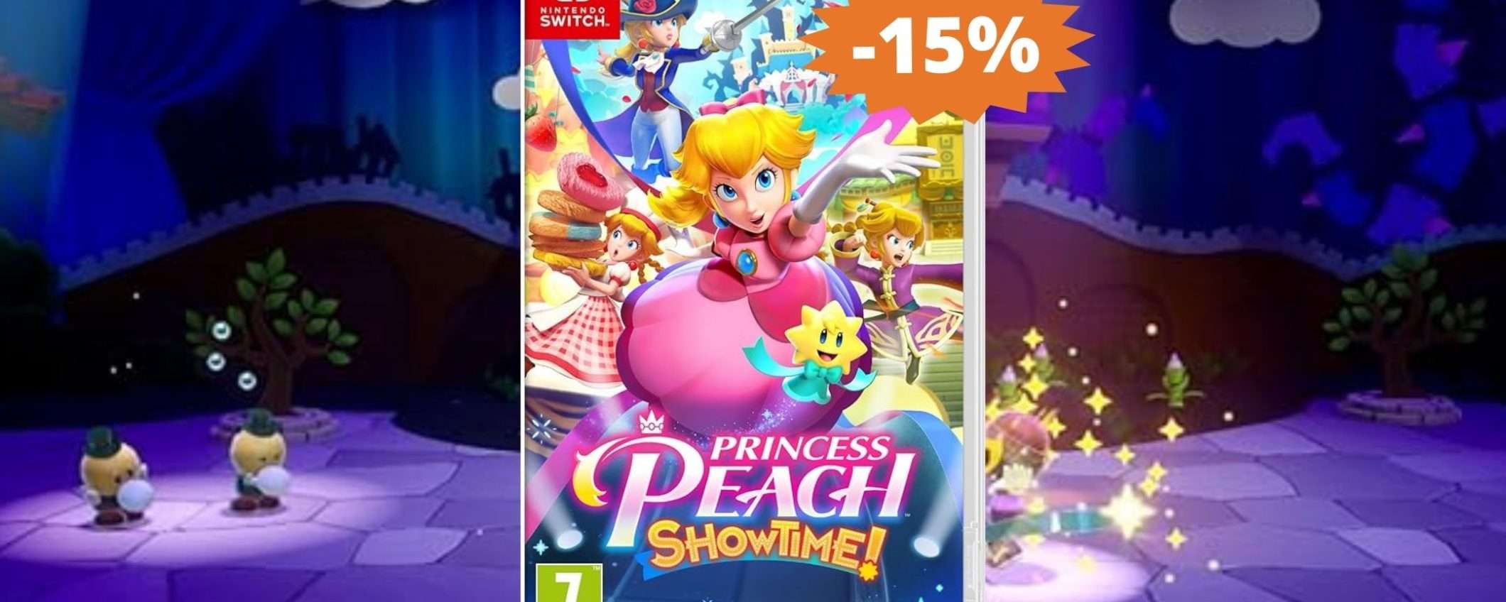Princess Peach Showtime per Switch: SUPER sconto del 15% Princess Peach Showtime per Switch: SUPER sconto del 15%