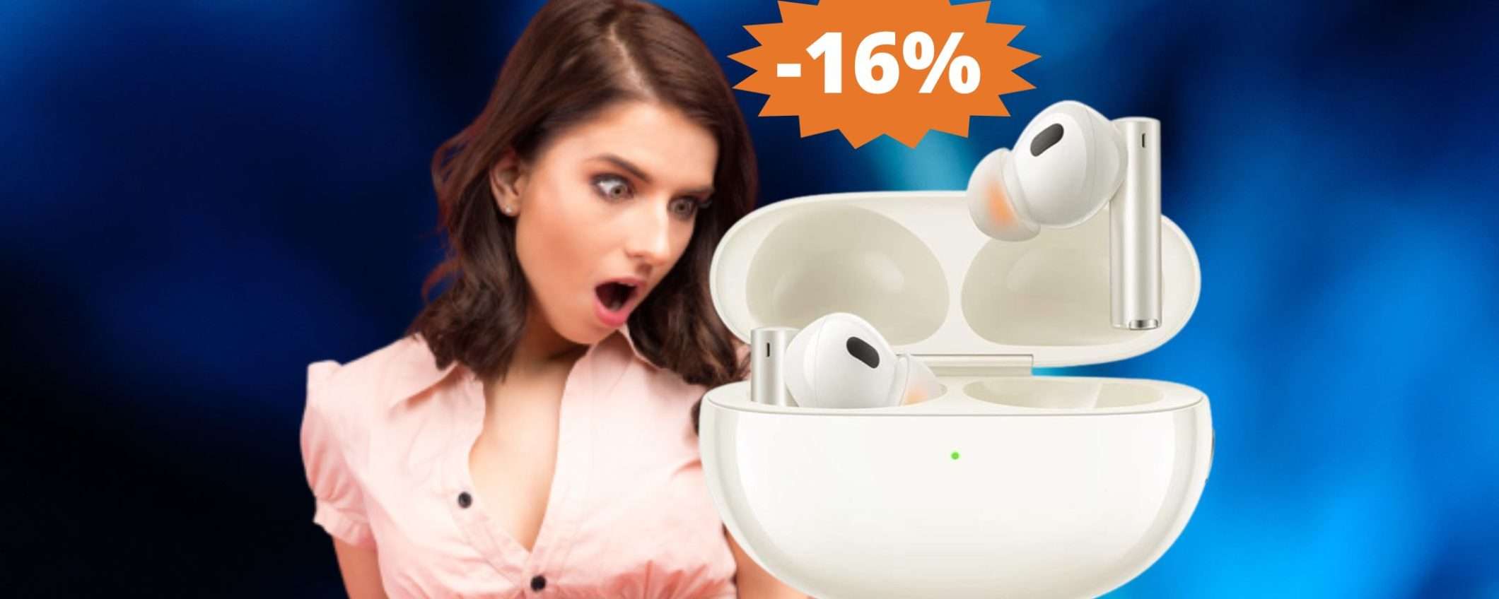 Realme Buds Air 5 Pro: sconto ESCLUSIVO del 16% su Amazon Realme Buds Air 5 Pro: sconto ESCLUSIVO del 16% su Amazon