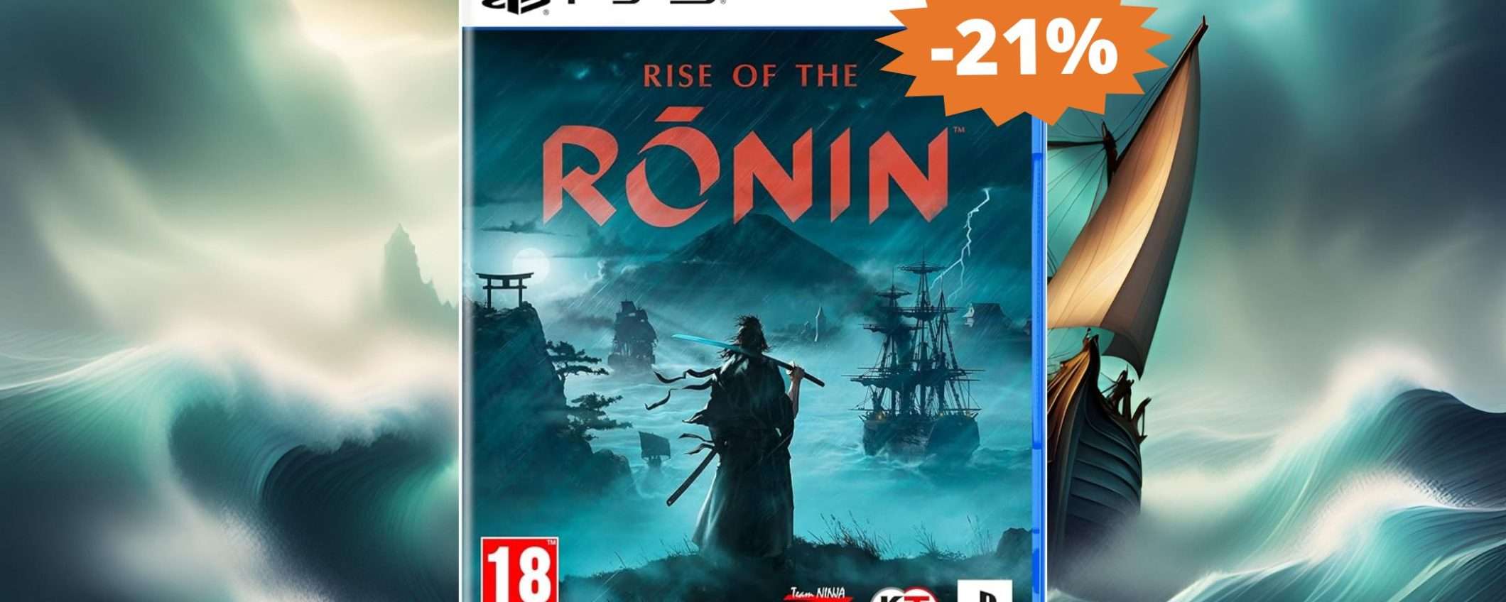 Rise of the Ronin per PS5: un'AVVENTURA da non perdere (-21%)
