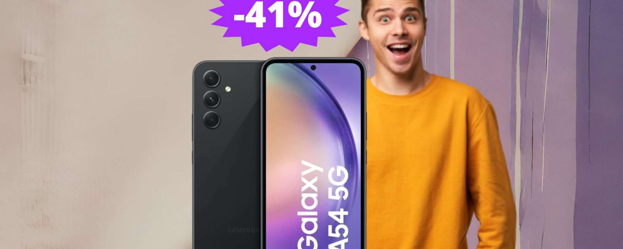 Samsung Galaxy A54: il medio gamma DEFINITIVO (-41%) Samsung Galaxy A54: il medio gamma DEFINITIVO (-41%)