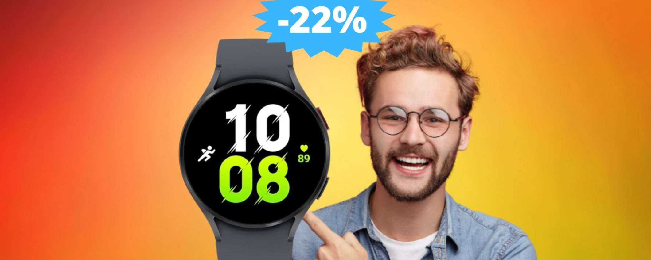 Samsung Galaxy Watch5: IMBATTIBILE a questo prezzo (-22%)