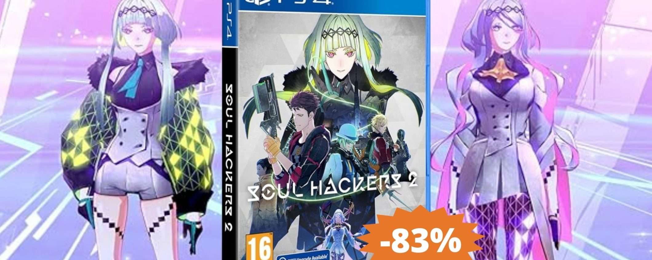 Soul Hackers 2 per PS4: CROLLO del prezzo su Amazon (-83%) Soul Hackers 2 per PS4: CROLLO del prezzo su Amazon (-83%)