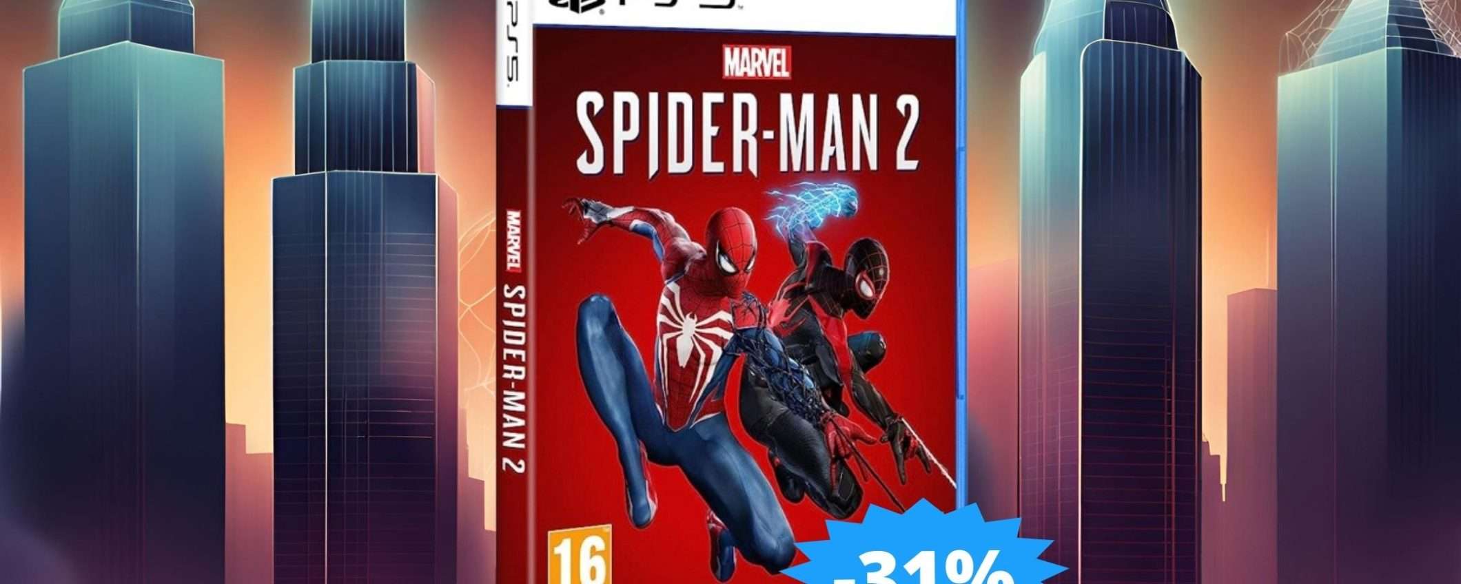 Spider-Man 2 per PS5: MEGA sconto del 31% su Amazon