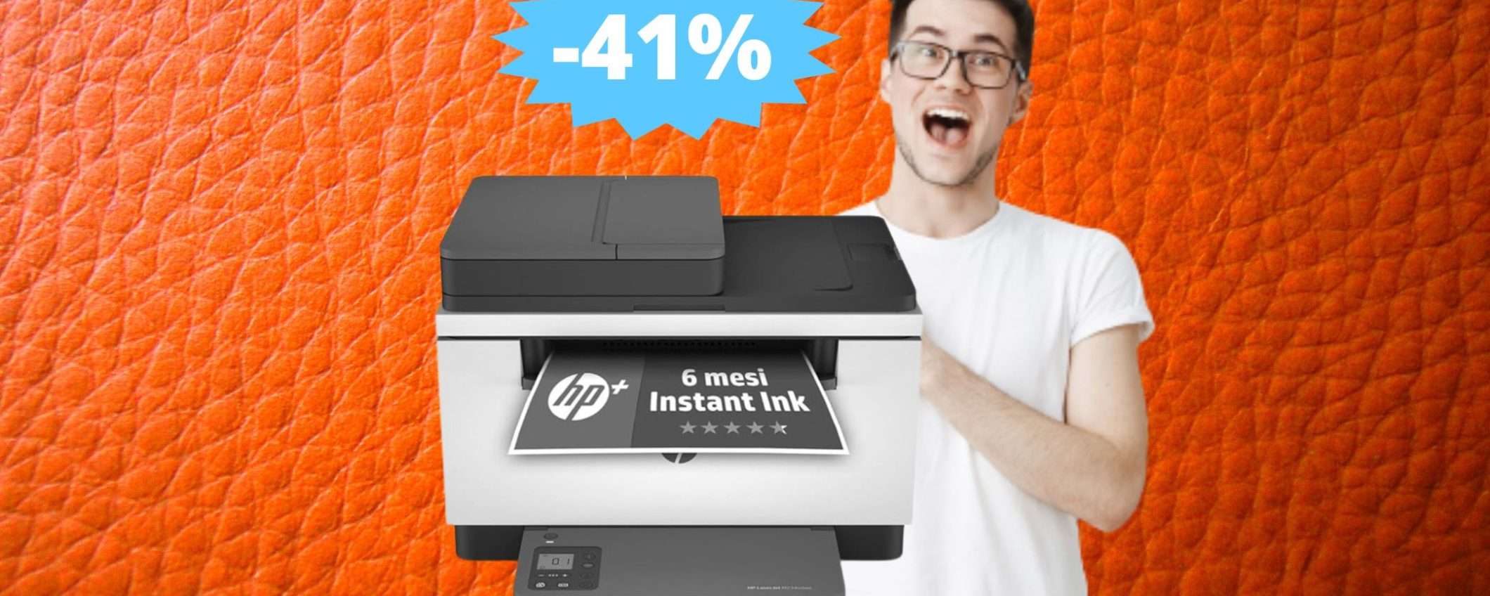 Stampante HP LaserJet M234: sconto FOLLE del 41% su Amazon Stampante HP LaserJet M234: sconto FOLLE del 41% su Amazon