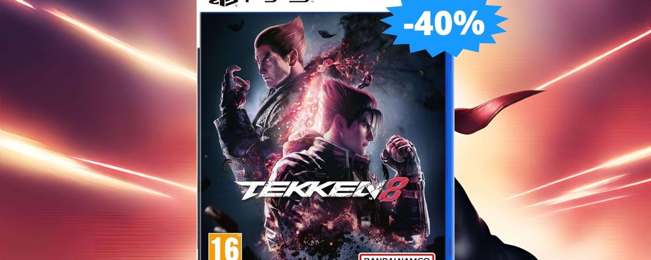 TEKKEN 8 per PS5: sconto EPICO del 40% su Amazon