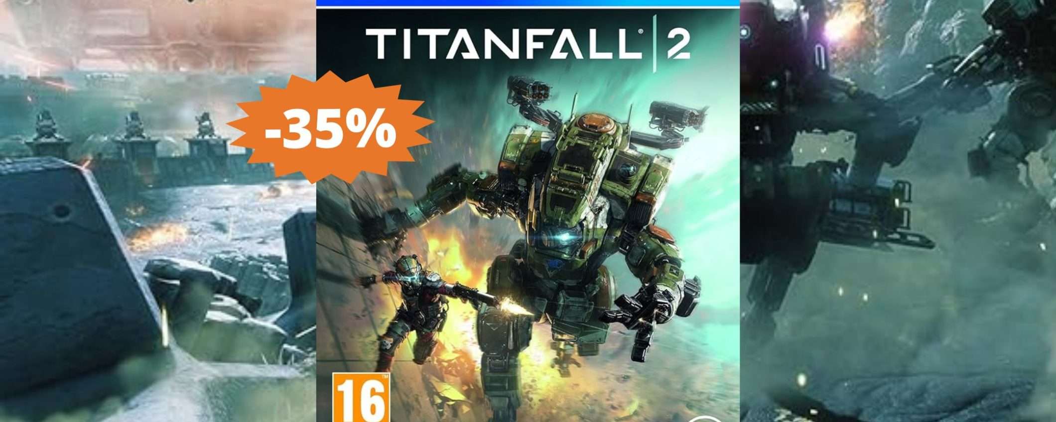 Titanfall 2 per PS4: una battaglia EPICA in MEGA sconto del 35% Titanfall 2 per PS4: una battaglia EPICA in MEGA sconto del 35%