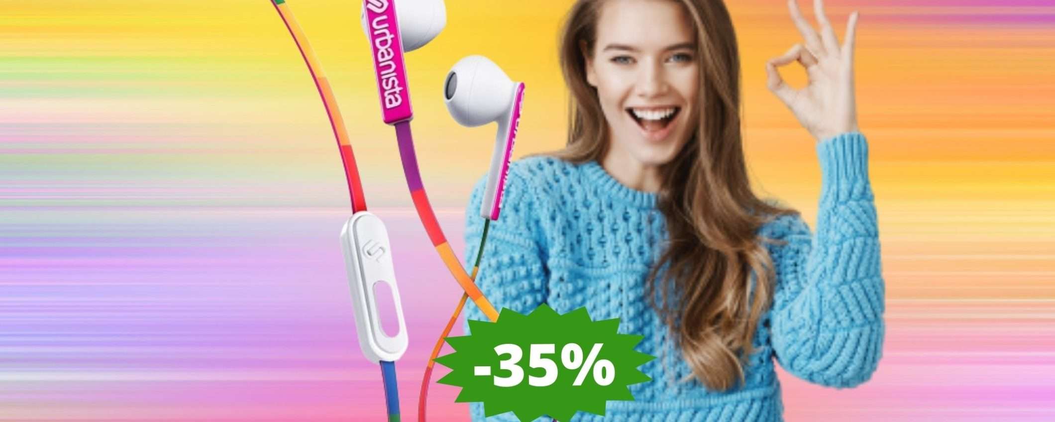 Auricolari Urbanista San Francisco: MEGA sconto del 35% su Amazon