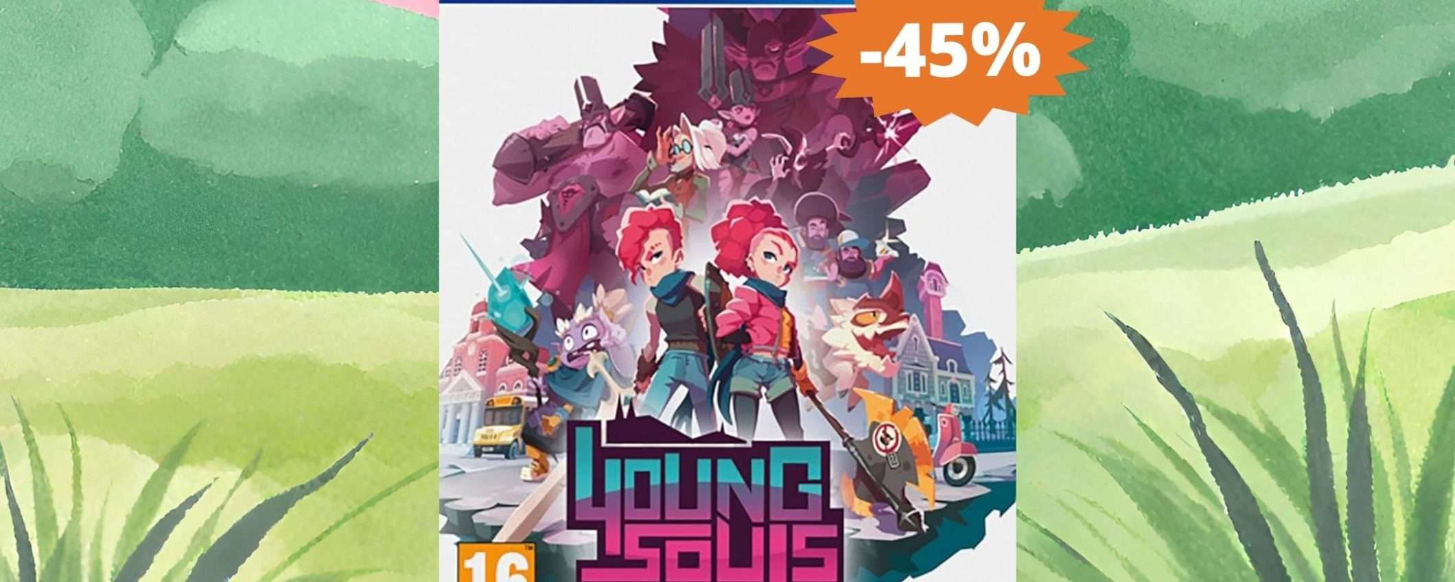 Young Souls per PS4: un'avventura stravagante (-45%)