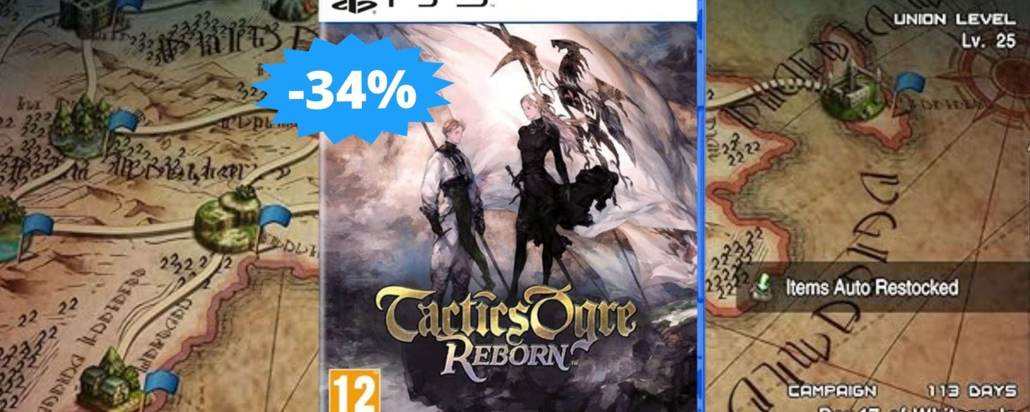 Tactics Ogre Reborn PS5: il ritorno di un MITO (-34%) Tactics Ogre Reborn PS5: il ritorno di un MITO (-34%)