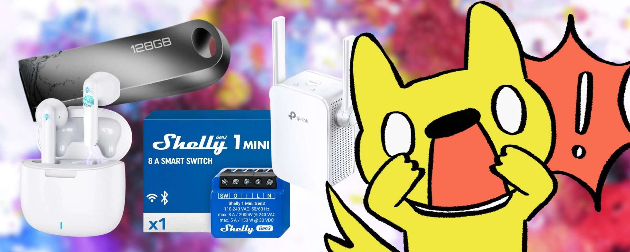 10 cose TECH a meno di 10€ su Amazon: sorprendentemente utili e IMPERDIBILI