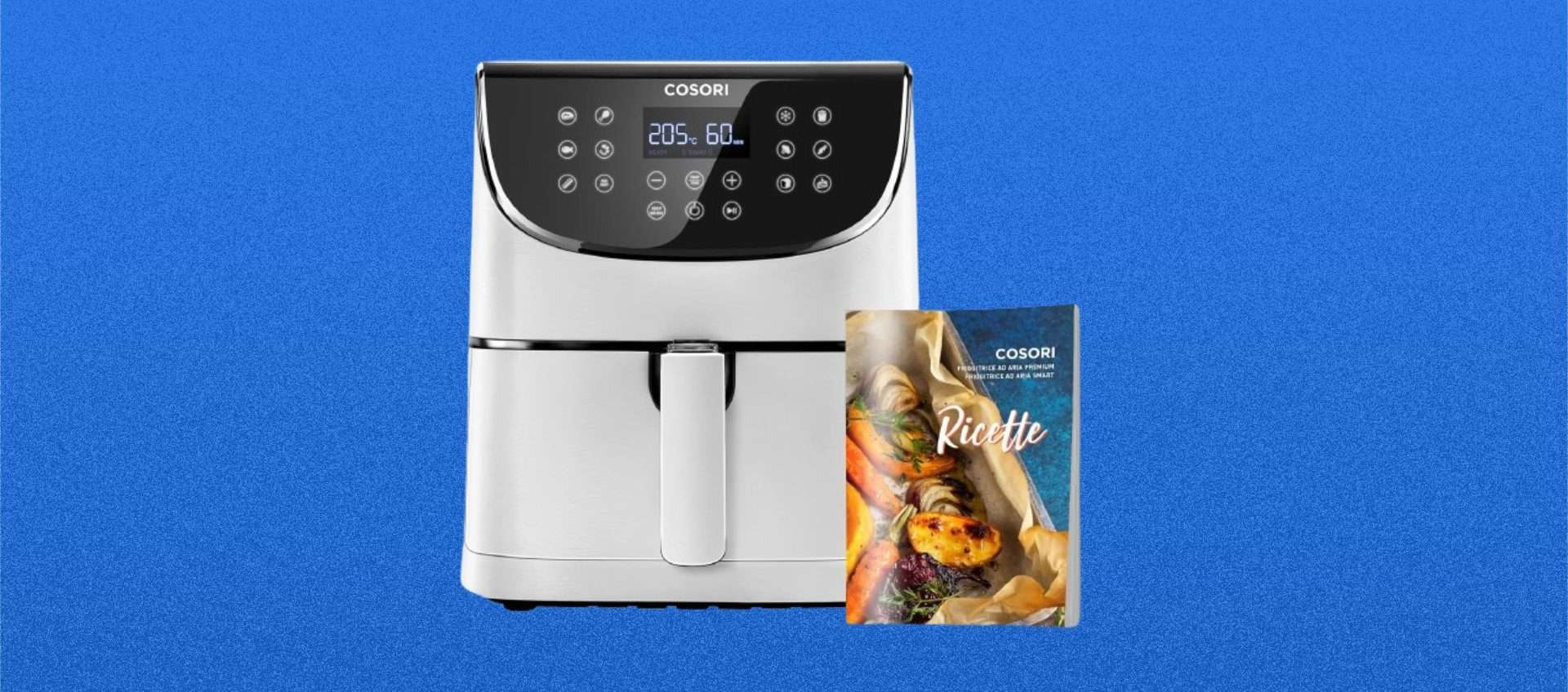 Friggitrice ad aria, prezzaccio su Amazon: piatti gustosi e sani in un battibaleno