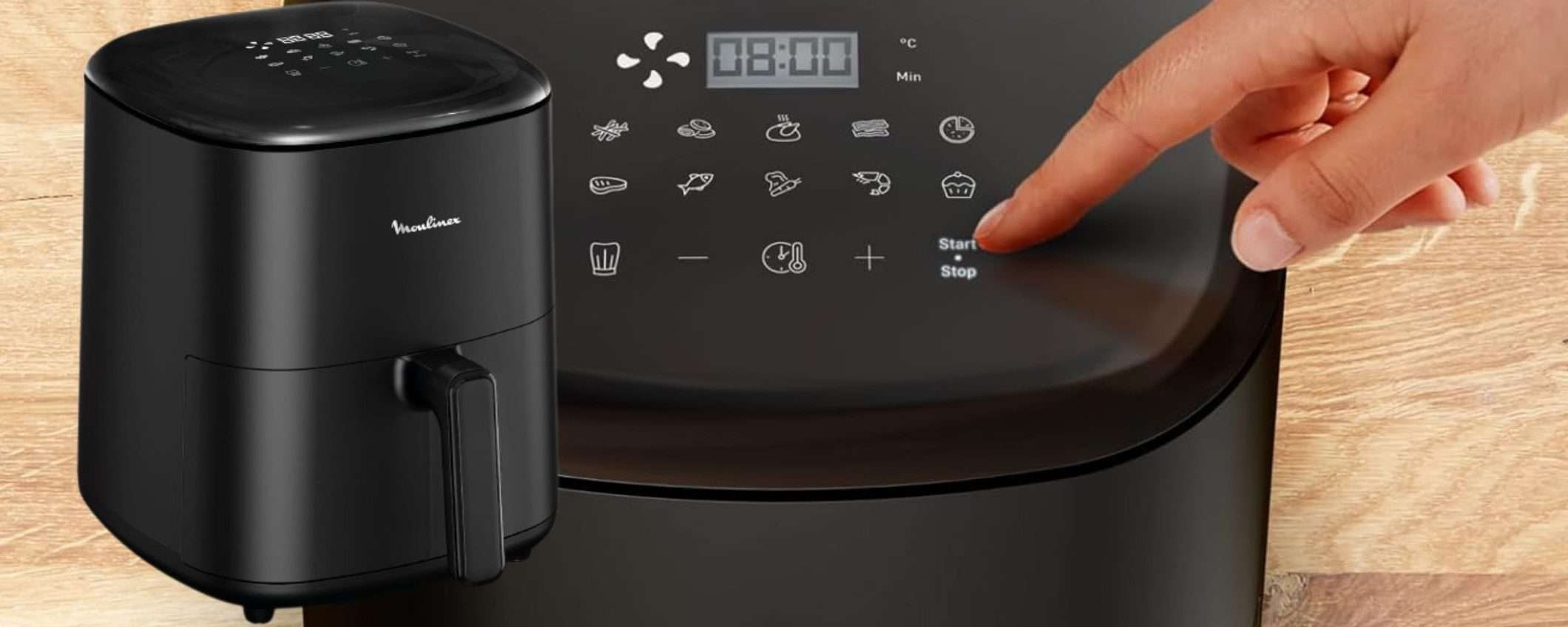 Moulinex: friggitrice ad aria XL 10 in 1 a prezzo BOMBA in promo lampo (79€) Moulinex: friggitrice ad aria XL 10 in 1 a prezzo BOMBA in promo lampo (79€)