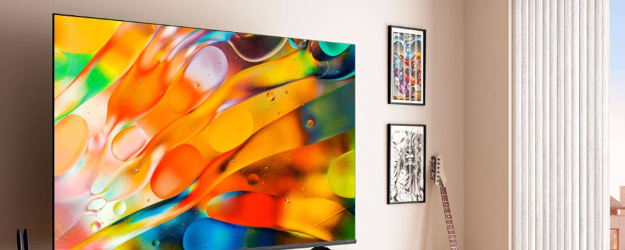 Smart TV Hisense QLED 4K da 50 pollici in super offerta a 369 euro da MediaWorld Smart TV Hisense QLED 4K da 50 pollici in super offerta a 369 euro da MediaWorld