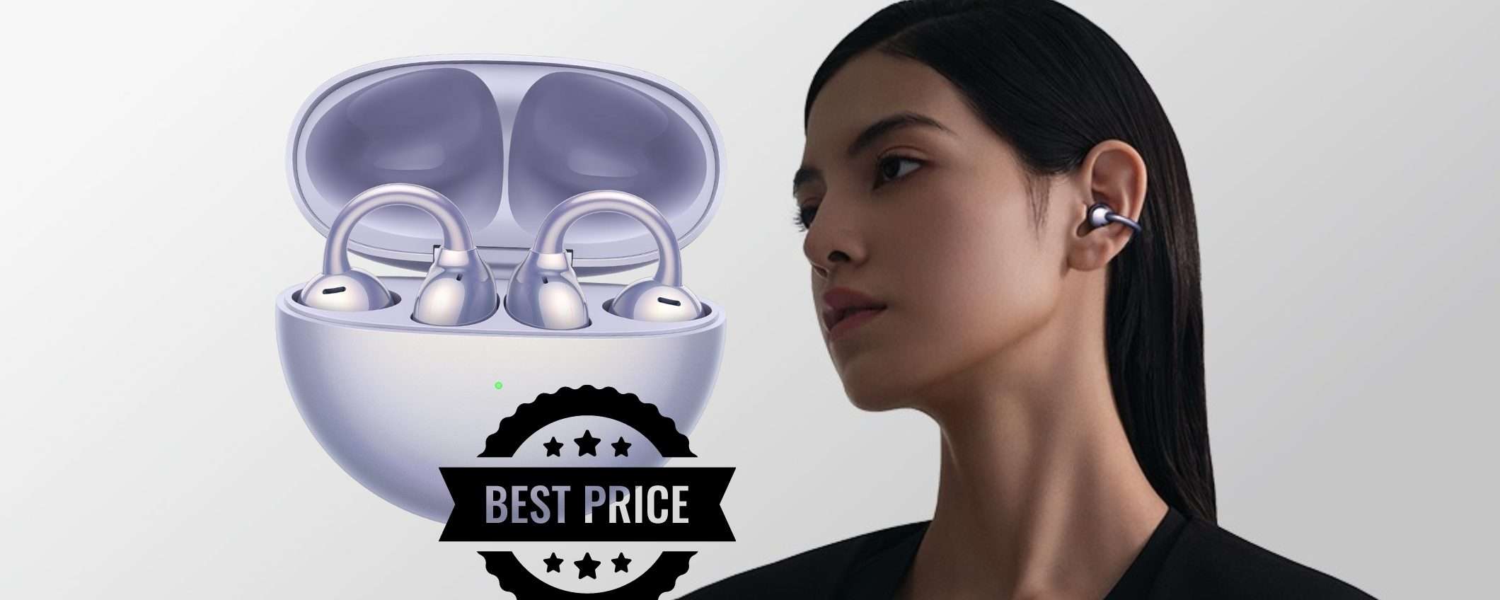 HUAWEI FreeClip: innovativi auricolari wireless, 35€ al mese, NO interessi HUAWEI FreeClip: innovativi auricolari wireless, 35€ al mese, NO interessi