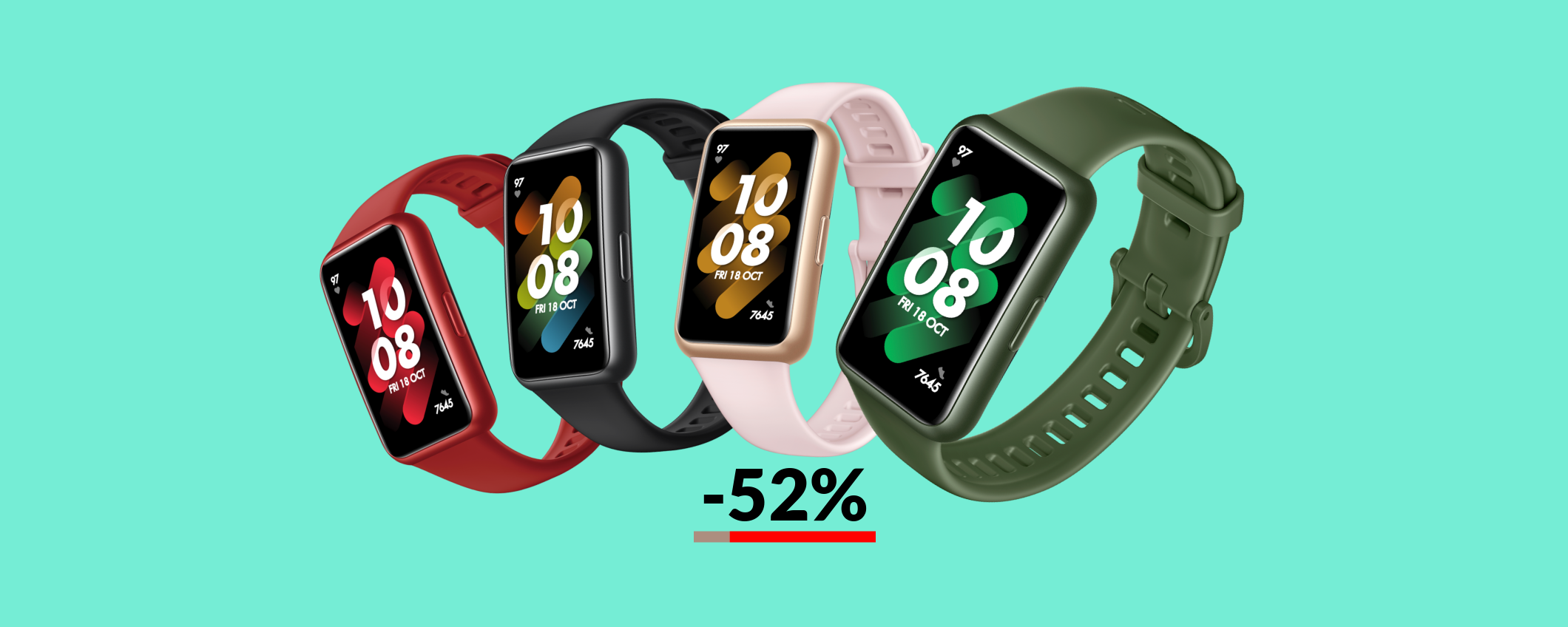 Huawei Band 7 a meno di METÀ prezzo: impossibile dire no (37€) Huawei Band 7 a meno di METÀ prezzo: impossibile dire no (37€)
