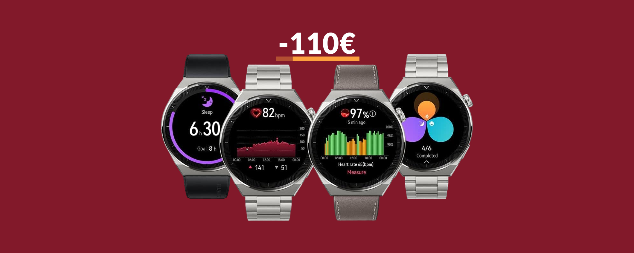 Huawei Watch GT 3 Pro: c'è uno SCONTO mai visto finora (-110€)