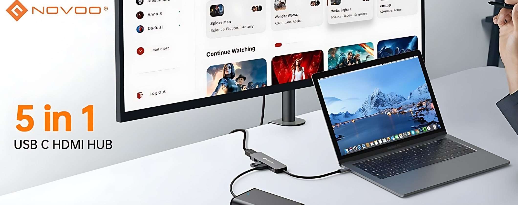 Hub USB C 5 in 1: l'adattatore più amato ora in DOPPIO SCONTO Hub USB C 5 in 1: l'adattatore più amato ora in DOPPIO SCONTO