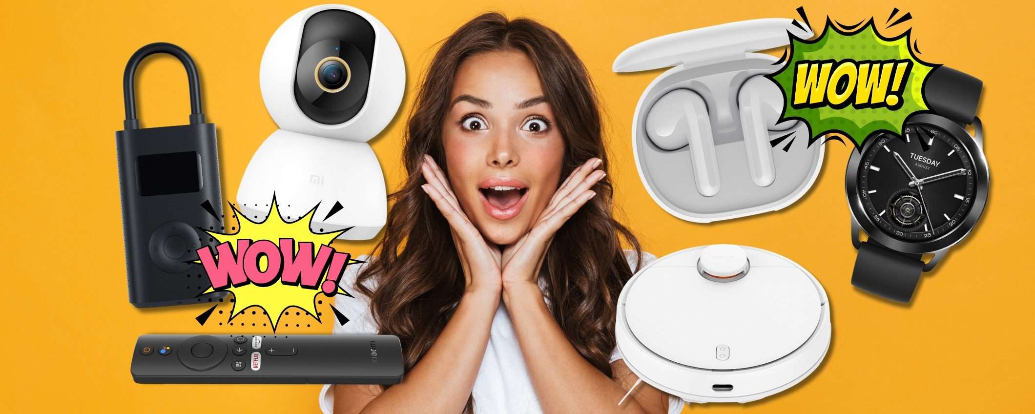 Gli IMPERDIBILI 6 di Xiaomi: sconti su Amazon da capogiro (fino -44%)