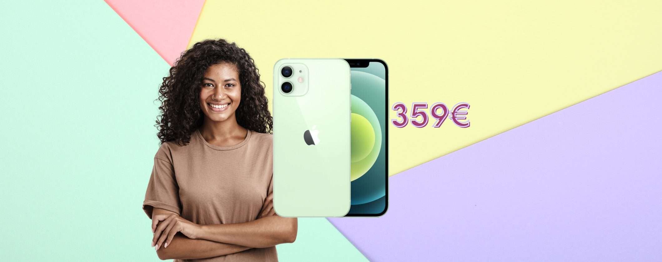 iPhone 12 RICONDIZIONATO a soli 359€ anziché 500€ su eBay iPhone 12 RICONDIZIONATO a soli 359€ anziché 500€ su eBay
