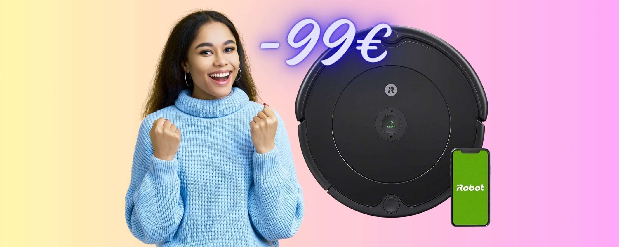 iRobot Roomba 692: robot aspirapolvere SMART a 99€ in MENO iRobot Roomba 692: robot aspirapolvere SMART a 99€ in MENO
