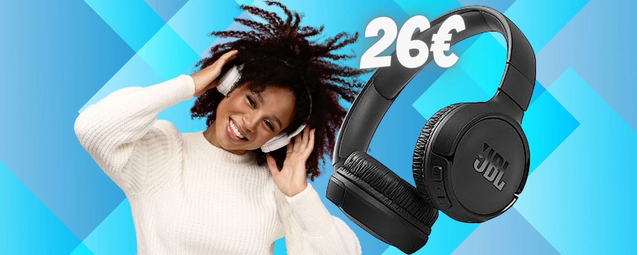 JBL Tune 510BT: le cuffie con il MIGLIOR rapporto QUALITÀ PREZZO (26€)