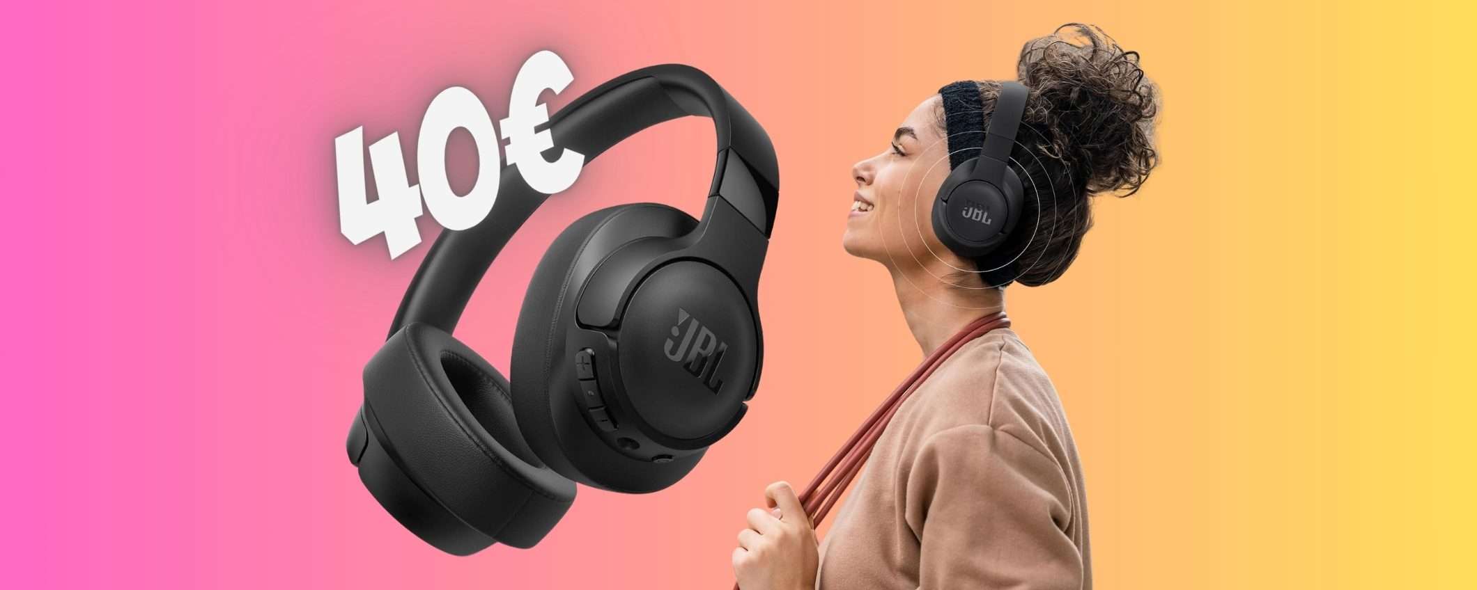 JBL TUNE 720BT: cuffie wireless PREMIUM al PREZZO più BASSO JBL TUNE 720BT: cuffie wireless PREMIUM al PREZZO più BASSO