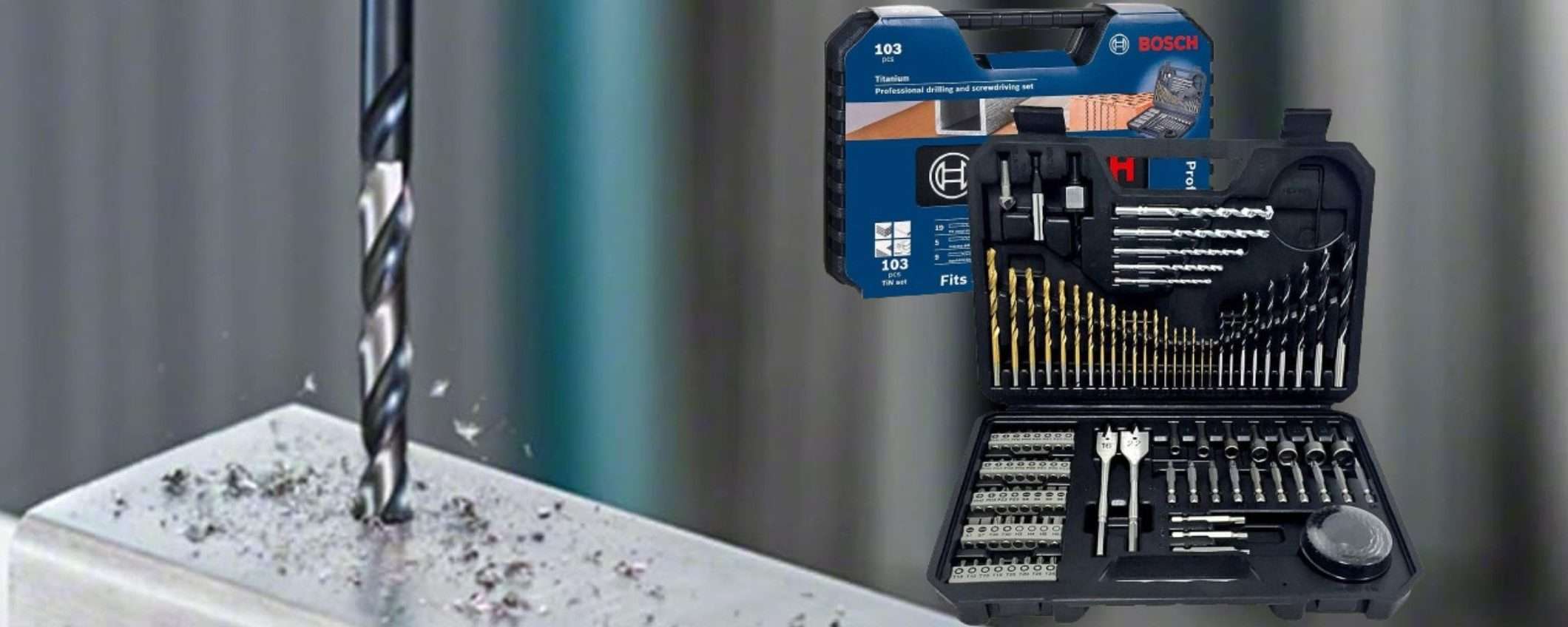 Bosch, kit 103 in 1 PROFESSIONALE a prezzo SBRICIOLATO su Amazon (24€) Bosch, kit 103 in 1 PROFESSIONALE a prezzo SBRICIOLATO su Amazon (24€)