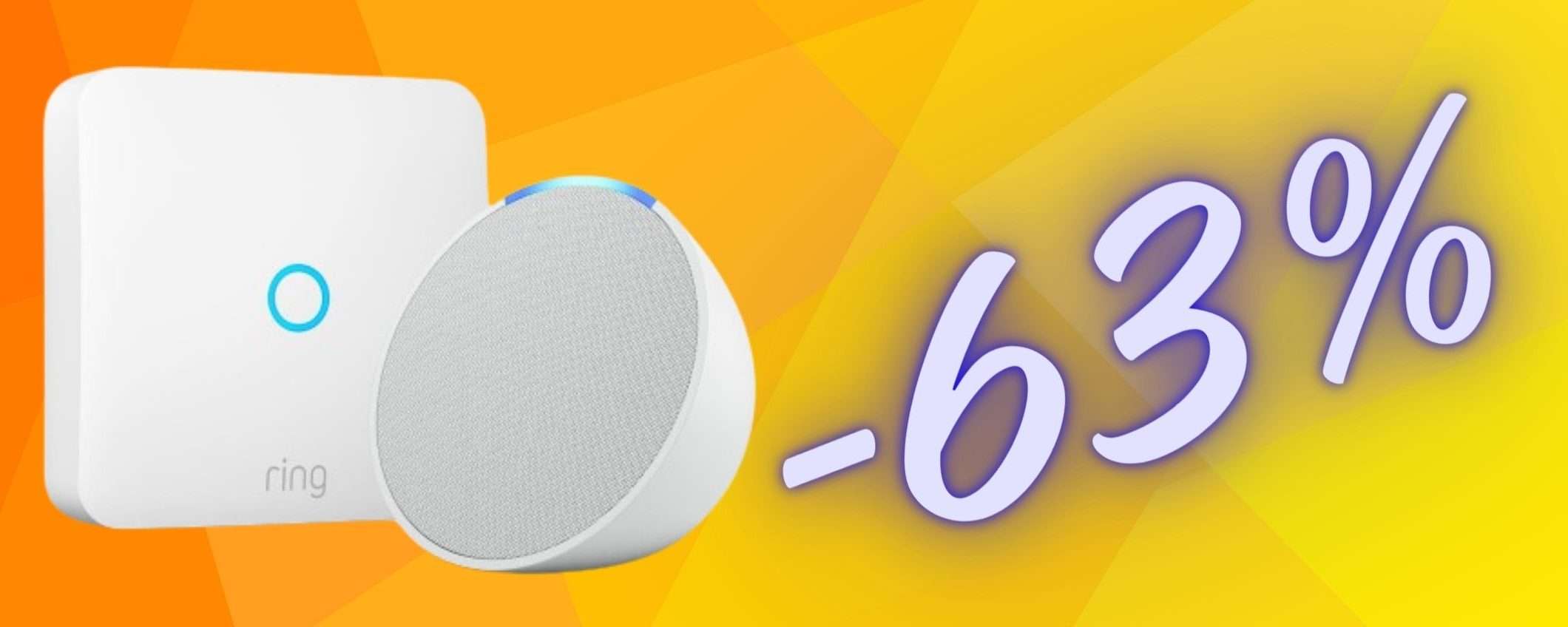 Sconto 63% per Ring Intercom ed Echo Pop su Amazon: 56,99€ invece di 154,98€ Sconto 63% per Ring Intercom ed Echo Pop su Amazon: 56,99€ invece di 154,98€