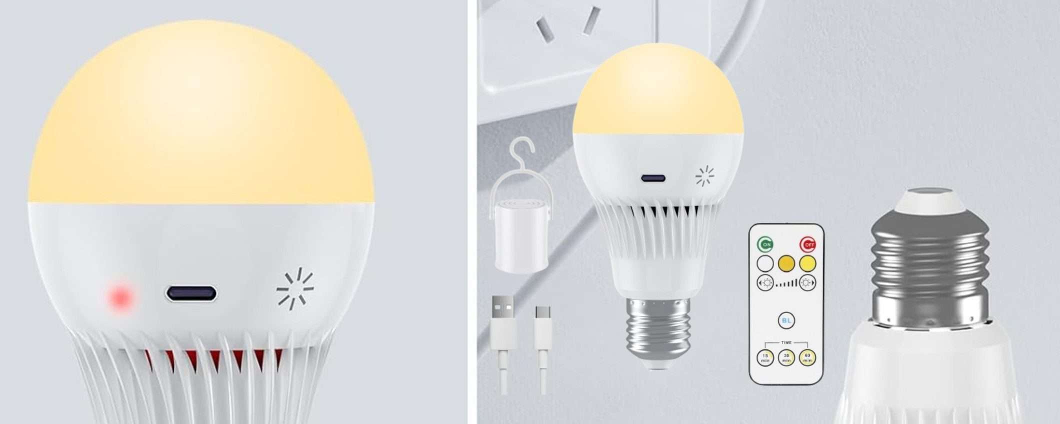 La lampadina a batteria è una GENIALATA: metà prezzo su Amazon (12€)