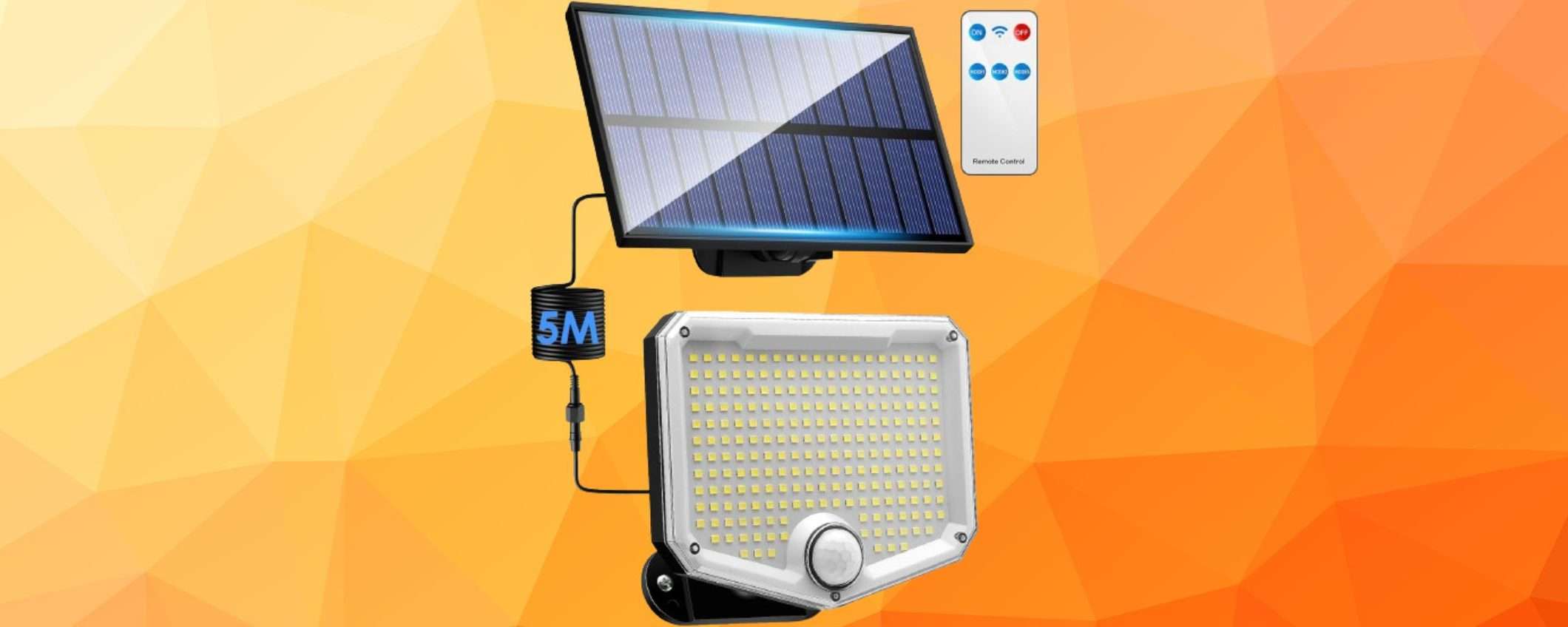 Il faro solare DEFINITIVO lo prendi a 11€ da Amazon: tanta luce, tutta GRATIS Il faro solare DEFINITIVO lo prendi a 11€ da Amazon: tanta luce, tutta GRATIS