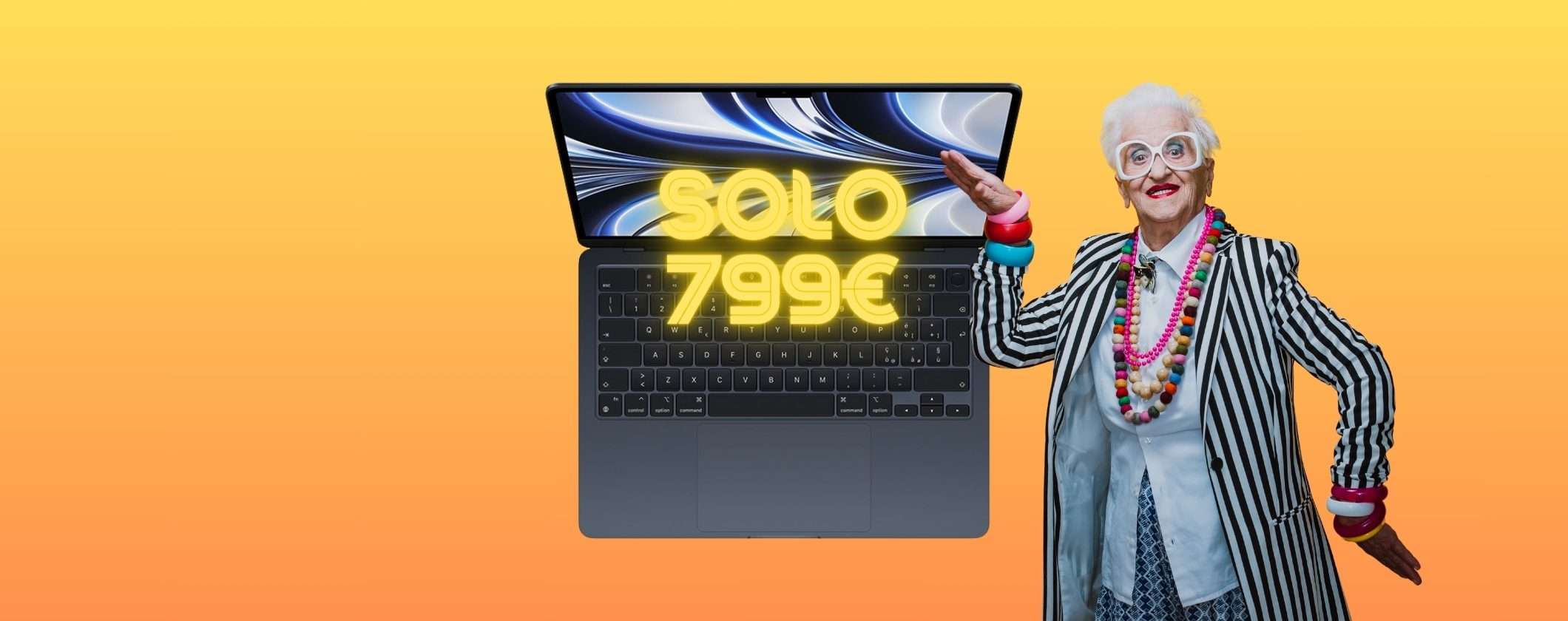 MacBook Air 13 M2: OGGI hai l'opportunità di averlo a 799€, scopri come
