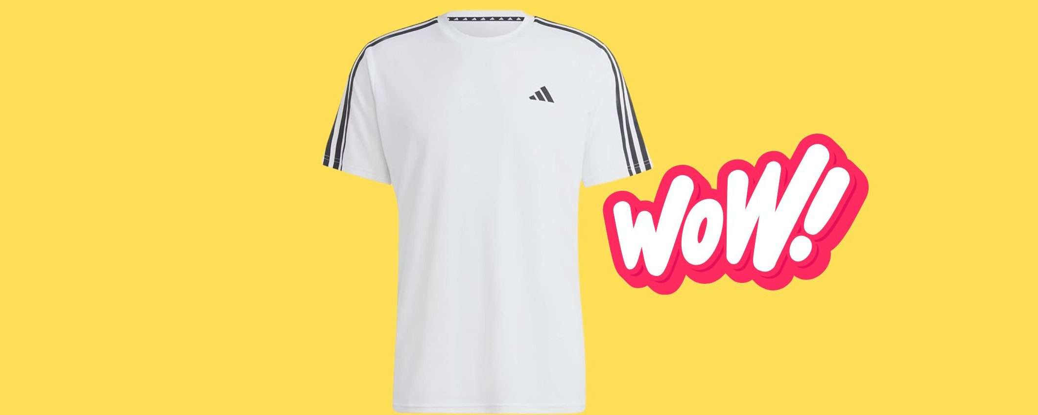 T-Shirt Adidas uomo a soli €17: potrebbe finire presto!