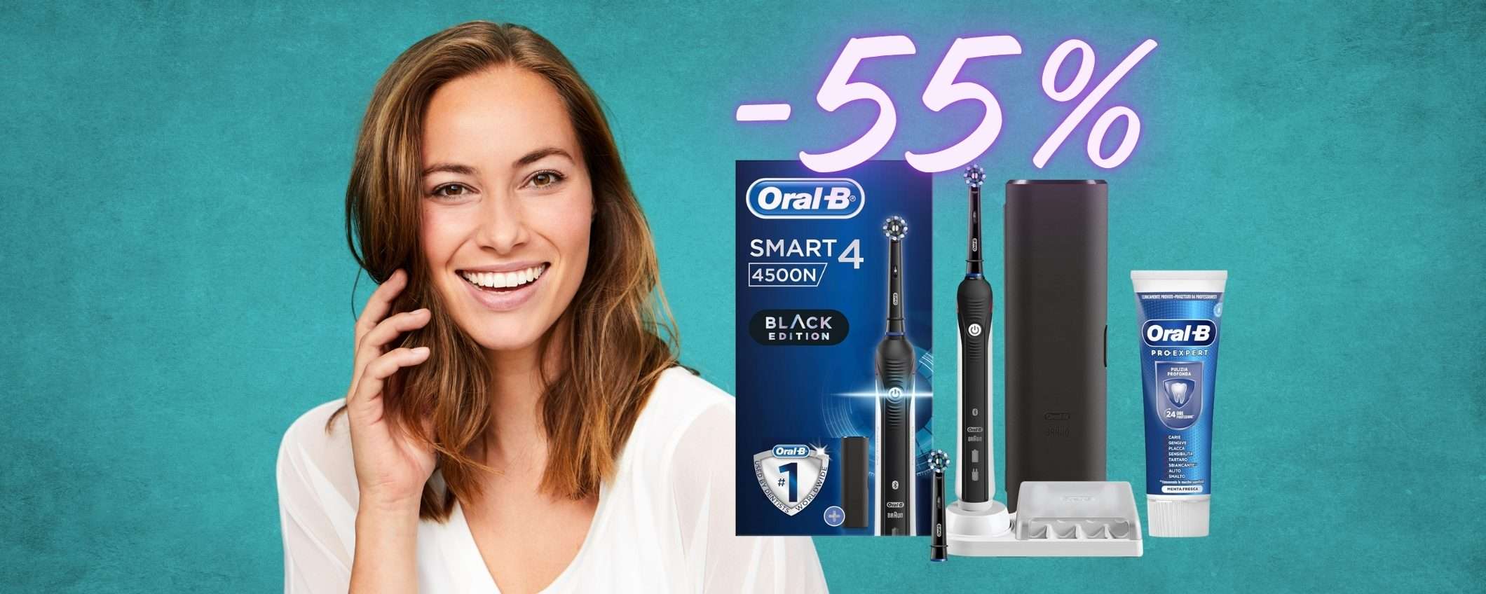 MIGLIORE spazzolino elettrico senza svenarsi? VINCE Oral-B Smart 4