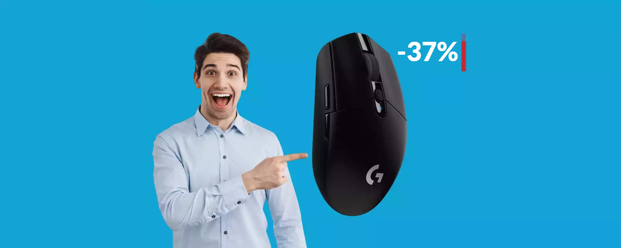 Mouse Logitech INFALLIBILE e con tasti programmabili: solo 47€