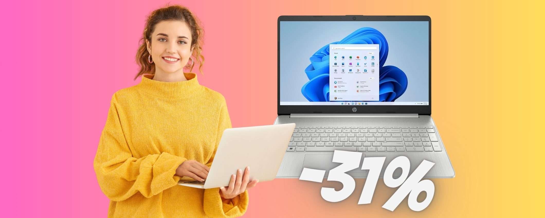 Notebook HP con Ryzen 3, 8GB RAM e SSD da 256GB a 180€ in MENO Notebook HP con Ryzen 3, 8GB RAM e SSD da 256GB a 180€ in MENO