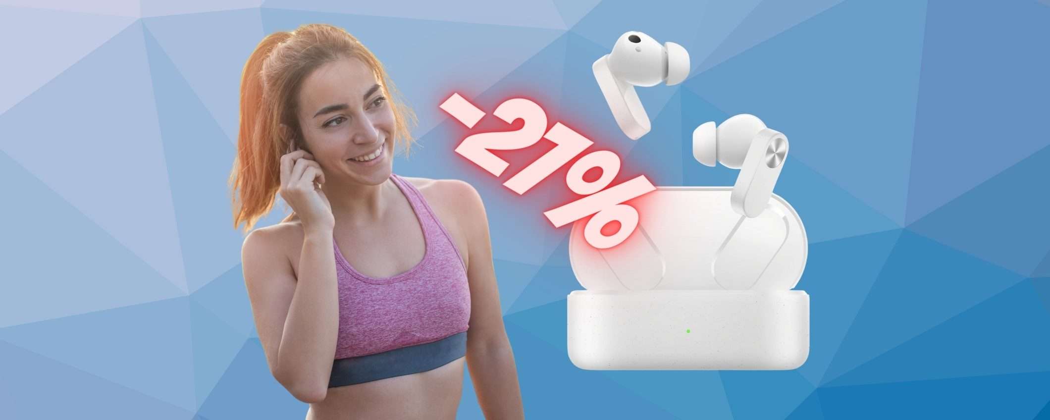 OnePlus Nord Buds 2: auricolari wireless al PREZZO più BASSO di SEMPRE OnePlus Nord Buds 2: auricolari wireless al PREZZO più BASSO di SEMPRE
