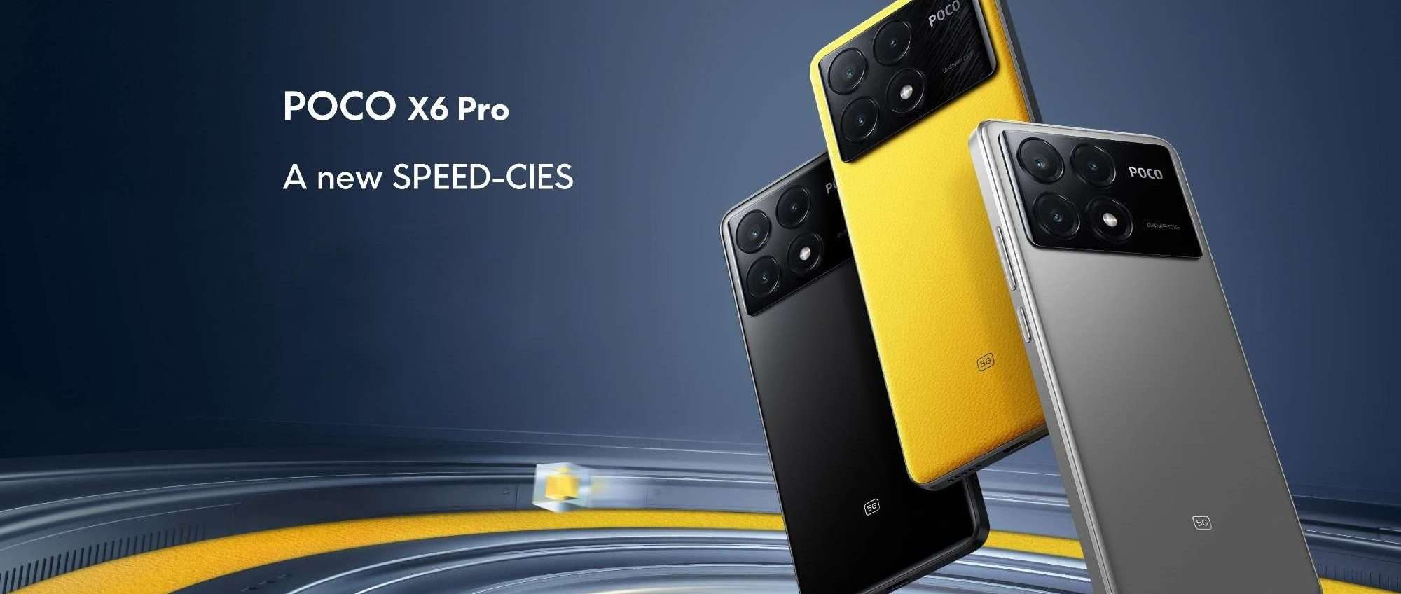 POCO X6 Pro: il prezzo cala a meno di 250€: ora è un BEST BUY ASSOLUTO POCO X6 Pro: il prezzo cala a meno di 250€: ora è un BEST BUY ASSOLUTO