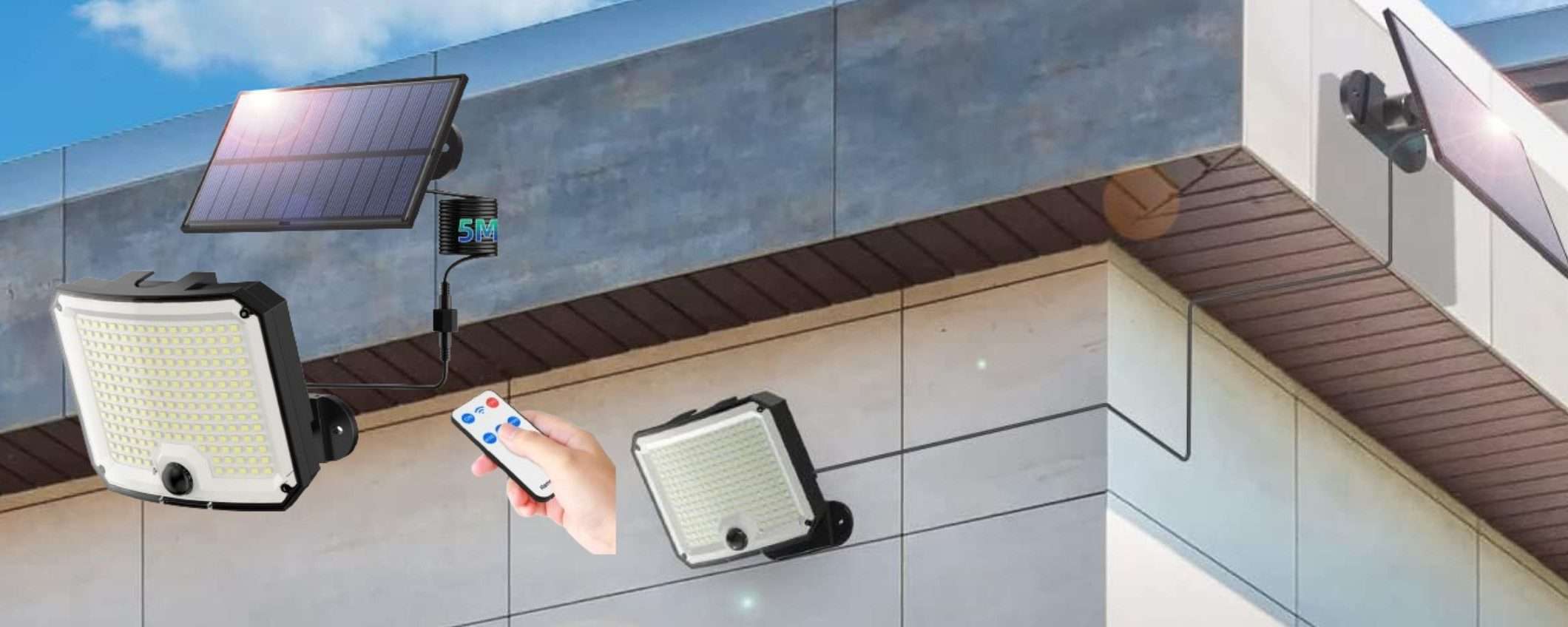 Una BESTIA di faro solare a 13€ su Amazon: tutta la luce che serve è GRATIS Una BESTIA di faro solare a 13€ su Amazon: tutta la luce che serve è GRATIS