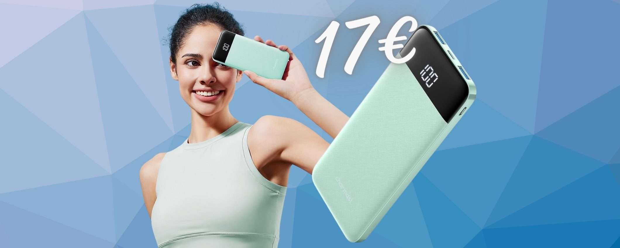 Power Bank POTENTE e ultra sottile con lo SCONTO del 15% è tuo a 17€