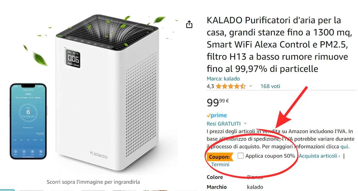 purificatore-daria-smart-fino-1300-mq-compatibile-alexa-50-coupon