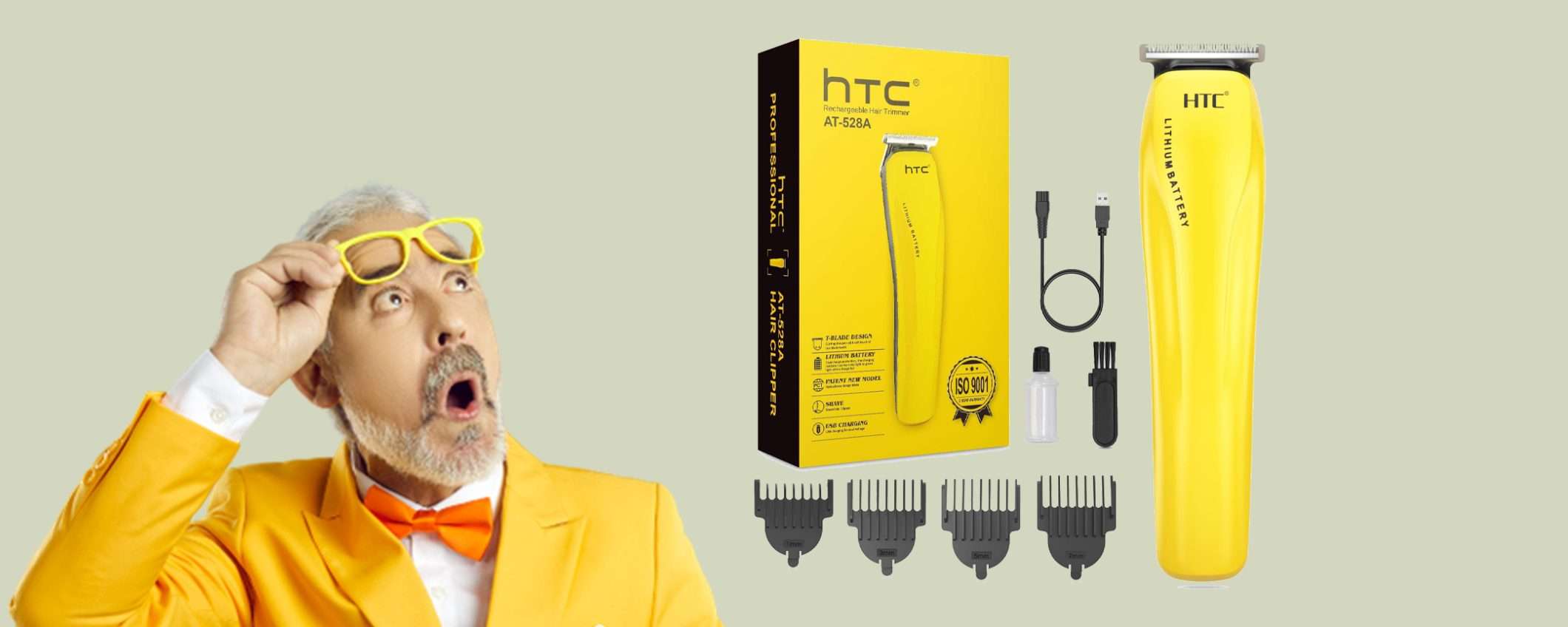 Rasoio elettrico professionale con 4 pettini: sconto WOW, tuo a 17,99€ Rasoio elettrico professionale con 4 pettini: sconto WOW, tuo a 17,99€